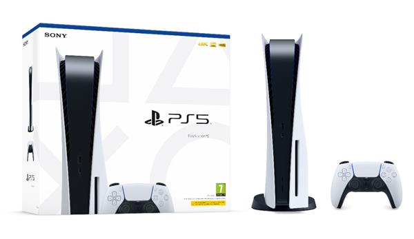 קונסולה לבנה PlayStation 5 825GB דיסק