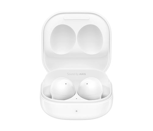 אוזניות אלחוטיות Samsung Galaxy Buds2 SM-R177 בצבע לבן - שנה אחריות ע"י היבואן הרשמי