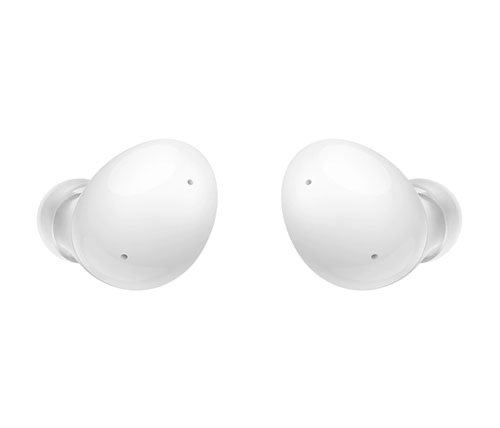 אוזניות אלחוטיות Samsung Galaxy Buds2 SM-R177 בצבע לבן - שנה אחריות ע"י היבואן הרשמי