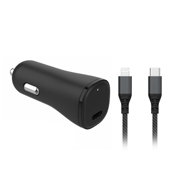 מטען לאייפון לרכב עם כבל USB-C to Lightning בהספק 20 וואט Neatogo - Smart - Lab & Mobile