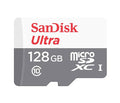 כרטיס זכרון SanDisk מסוג Ultra Micro SDXC UHS-I בנפח 128GB דגם SDSQUNR-128G
