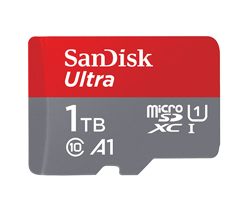 כרטיס זכרון SanDisk Ultra Micro SDHC UHS-I SDSQUA4-1T00 - בנפח 1TB