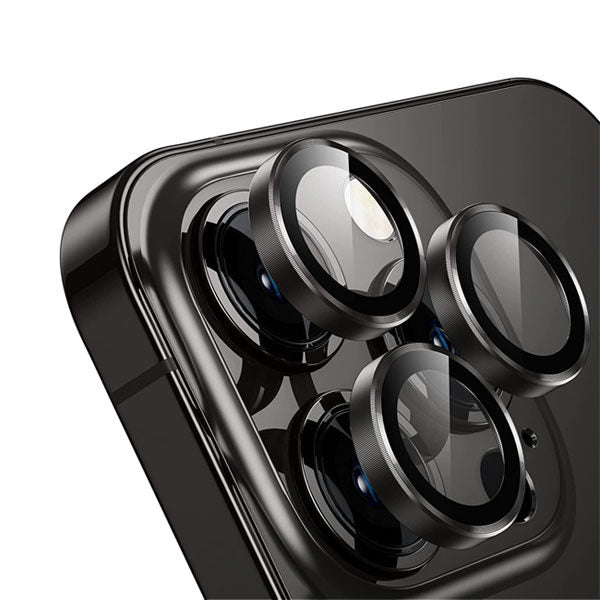 מגן מצלמה לאייפון שחור עמיד וקשיח Camera Lens Protector