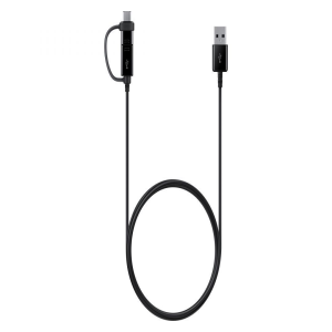 Samsung מטען רכב 45W 2 יצאות USB+כבל TYPE C - Smart - Lab & Mobile