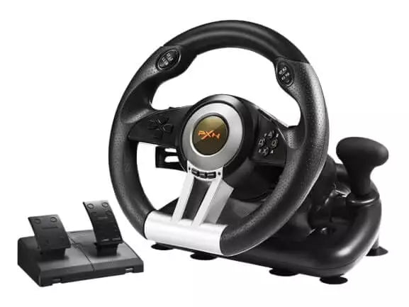 הגה מירוצים + גז, ברקס ומוט הילוכים מבית PXN דגם V3 Pro
